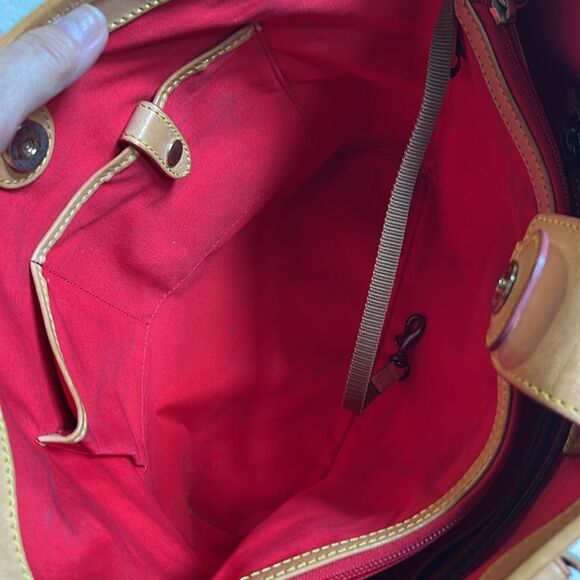 Dooney & Bourke Beige/Navy shoulder bag - Picture 11 of 16